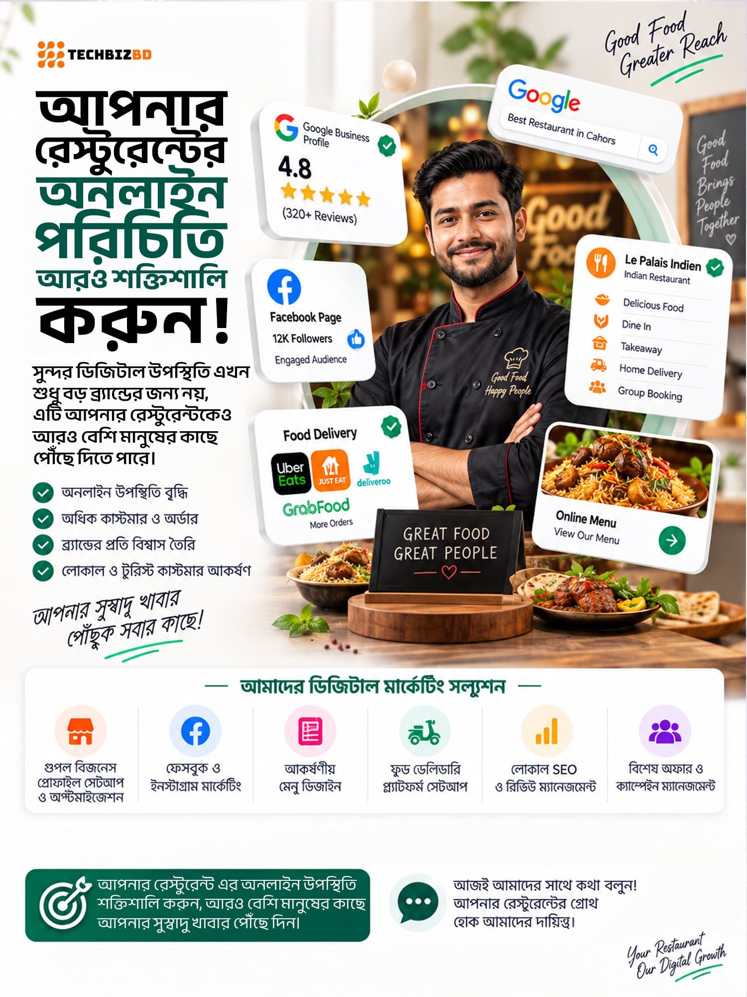 Restaurant Website preview